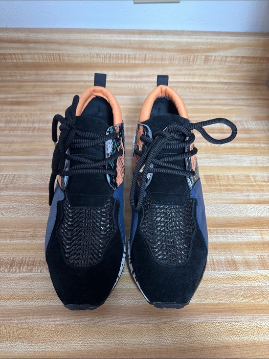 Other - Black and Orange Casual Sneakers